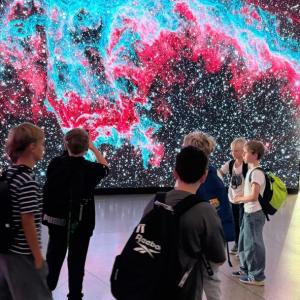 ilustrace planetárium